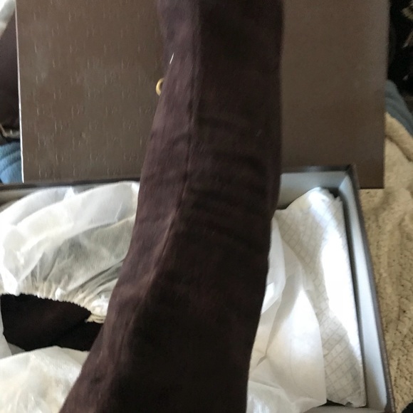 Gucci Brown Suede Boots - Picture 3 of 4